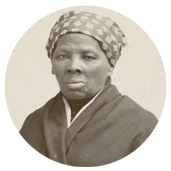 Harriet Tubman (1822–1913). Conhecida como “Moisés” de seu povo, Harriet Tubman foi uma líder do Underground Railroad, ajudando centenas de escravizados a conquistarem a liberdade. Sua fé foi o alicerce de sua resistência e dedicação.