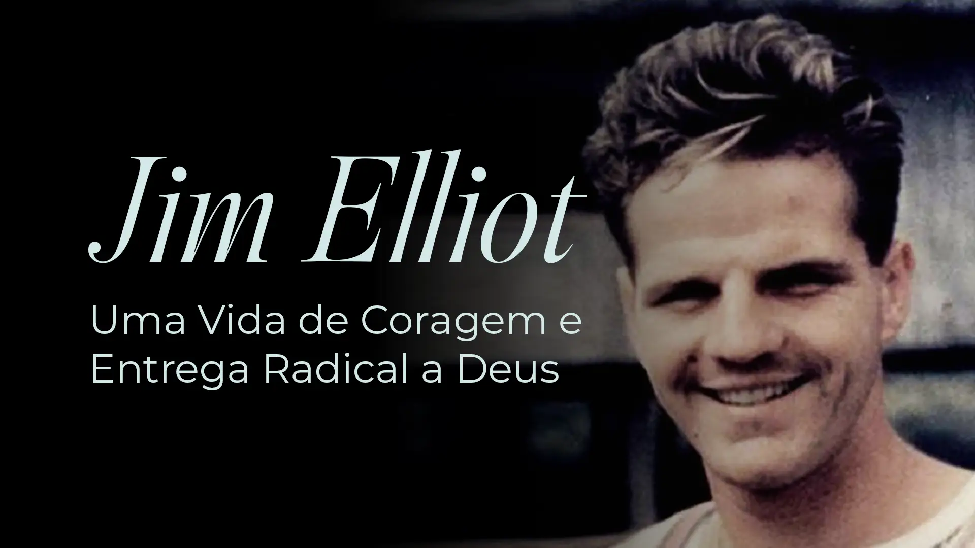 Jim Elliot nasceu em 8 de outubro de 1927, em Portland, Oregon, em uma família cristã dedicada. Desde cedo, Jim demonstrou um coração fervoroso por Deus e uma paixão pelas Escrituras. Durante sua juventude, ele ouviu diversos testemunhos sobre missionários que levaram o Evangelho a lugares remotos, e isso, por sua vez, despertou nele um profundo desejo de servir a Deus entre aqueles que nunca tinham ouvido falar de Jesus.