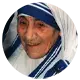 Madre Teresa de Calcutá (1910–1997) Com um coração dedicado à caridade, Madre Teresa fundou as Missionárias da Caridade, ajudando os mais pobres e necessitados. Sua vida foi um exemplo prático do amor cristão em ação.